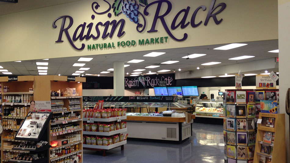 Raisin Rack Natural Food Market ECRS