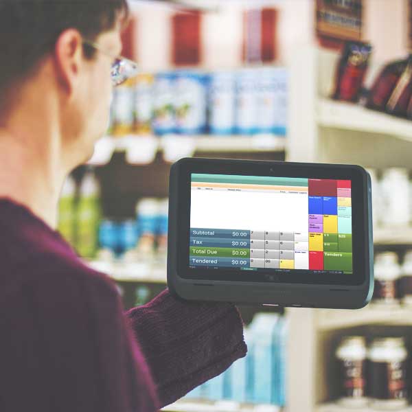 Retailer Uses Moble POS Software